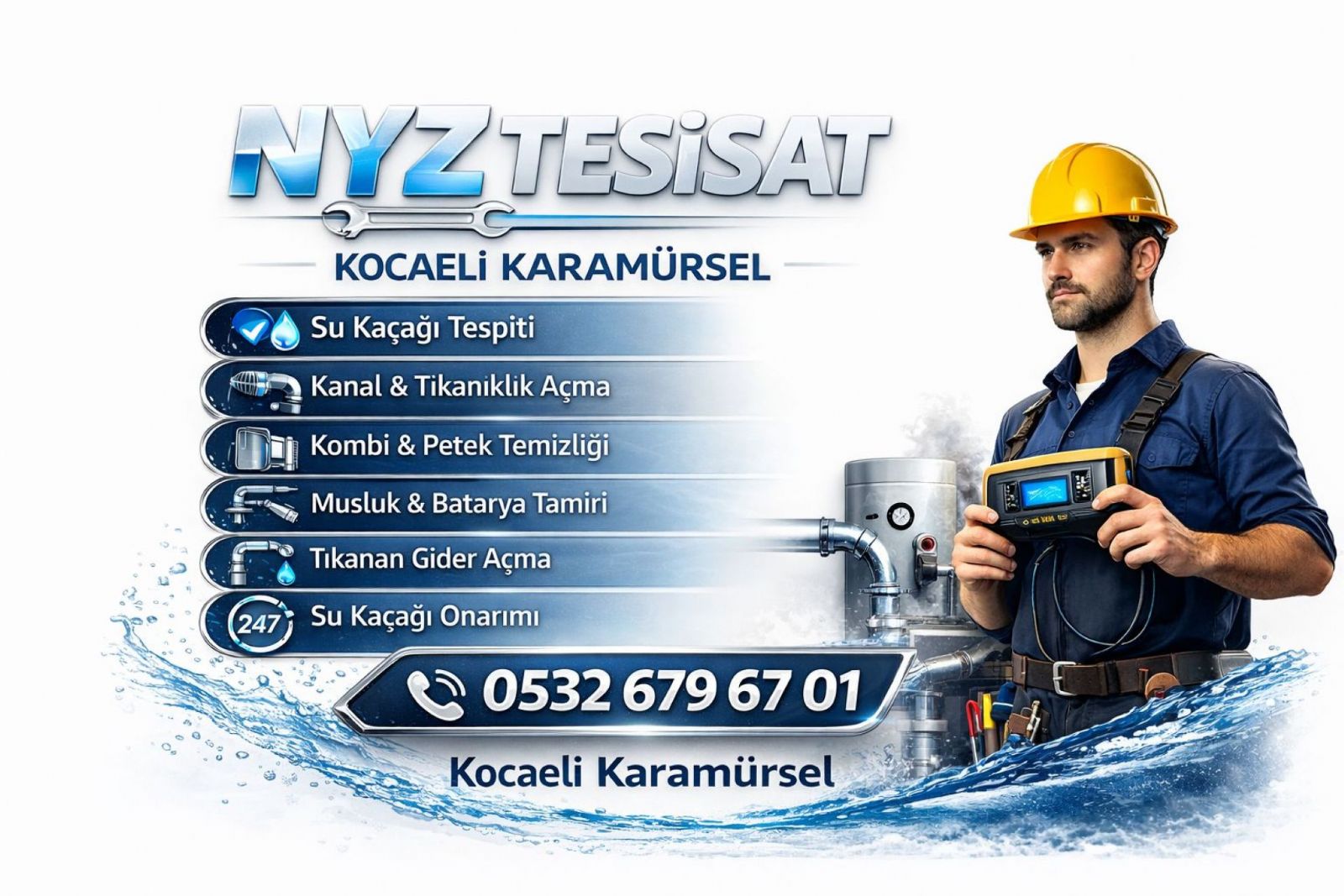 Karamürsel İnebeyli Su Tesisatçısı